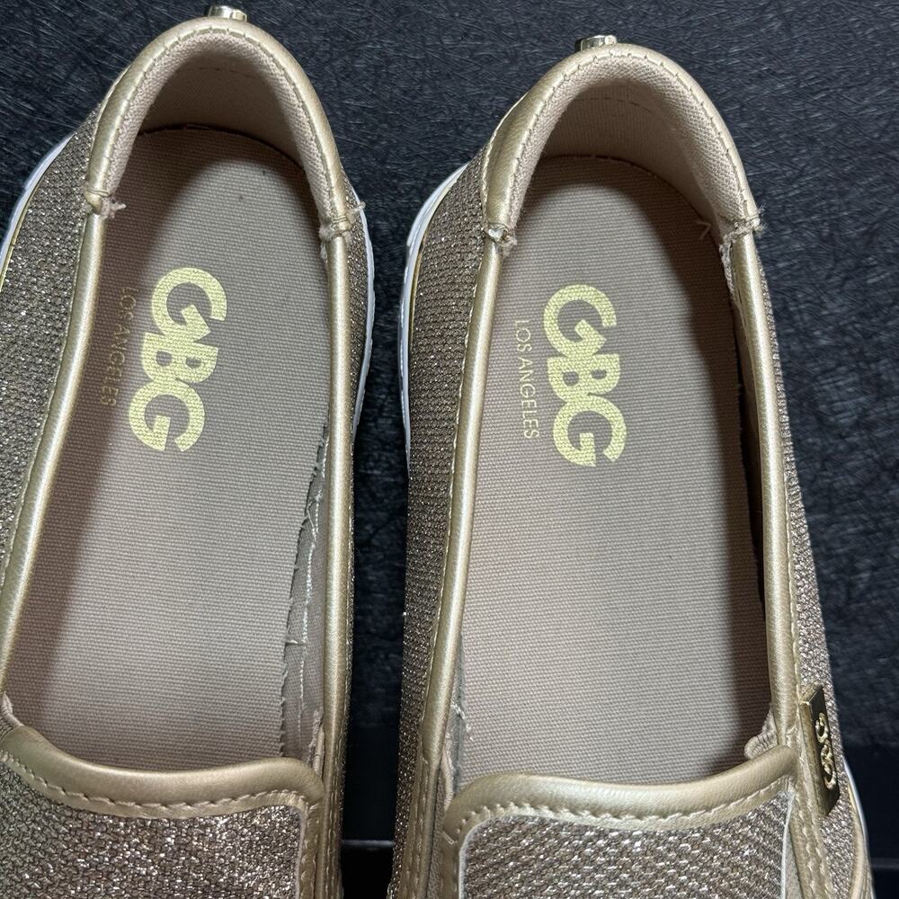 GBG Los Angeles Gold GGGollys2 Slip On Women’s Size 10M - Picture 7 of 14